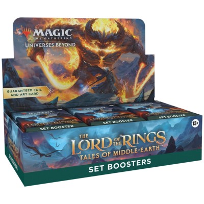 Boite de Boosters Magic the Gathering The Lord of the Rings : Tales of Middle-earth - 30 Boosters d'Extension