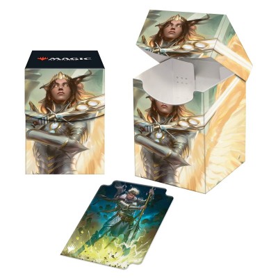 Boite de rangement illustrée Magic the Gathering L'Invasion des Machines - 100+ Deck Box - Archangel Elspeth