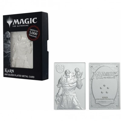 Goodies Magic the Gathering Limited Edition Silver Plated Metal Collectible - Karn