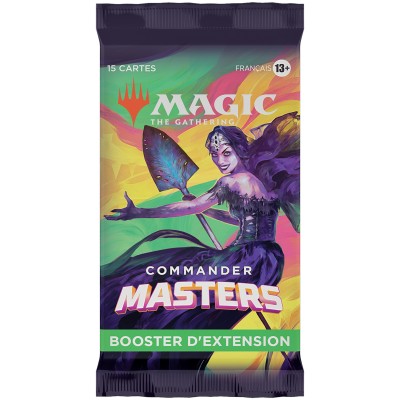 Dstrib - Boite de Commander Masters - 24 Boosters d'Extension Magic The  Gathering