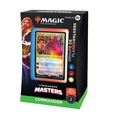 Deck Magic the Gathering Commander Masters - Groupe de Planeswalkers