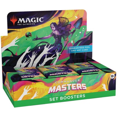 Boite de Boosters Magic the Gathering Commander Masters - 24 Set Boosters