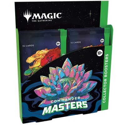 Boite de Boosters Magic the Gathering Commander Masters - 4 Collector Boosters