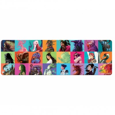 Tapis de Jeu Commander Masters - Grand Playmat - Pop Collage - 230cm x 76cm (8 personnes)
