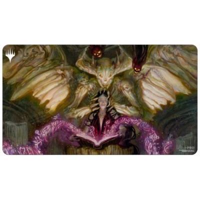 Tapis de Jeu Magic the Gathering Commander Masters - Playmat - Demonic Tutor - 60cm x 34cm