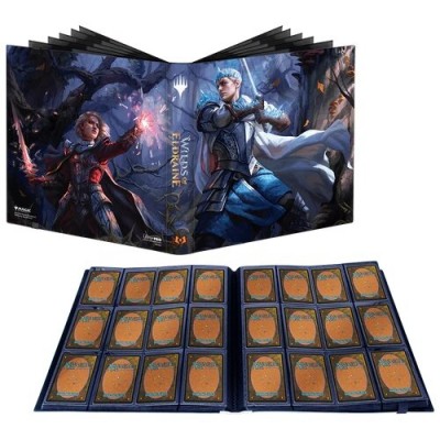 Portfolio Magic the Gathering Les Friches d'Eldraine - Pro-binder - Will Fighting Rowan - 20 pages de 12 cases (480 cartes recto-verso)