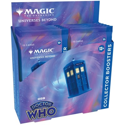 Boite de Boosters Univers Infinis : Doctor Who - 12 Boosters Collector EN ANGLAIS