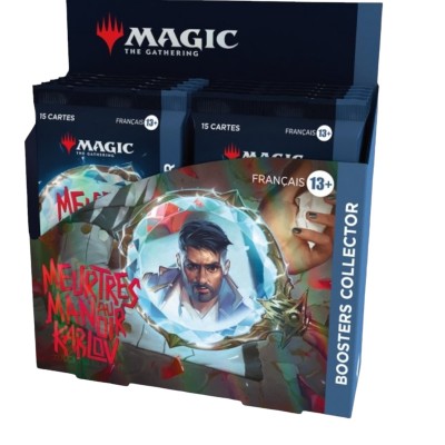 Boite de Boosters Magic the Gathering Meutres au manoir Karlov - 12 Boosters Collector