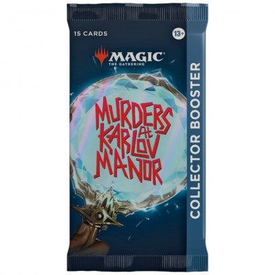 Booster Magic the Gathering Meurtres au manoir Karlov -  Collector Booster