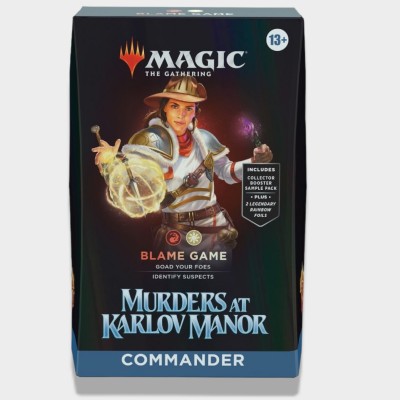 Deck Magic the Gathering Meurtres  au manoir Karlov -  Commander - Blame Game