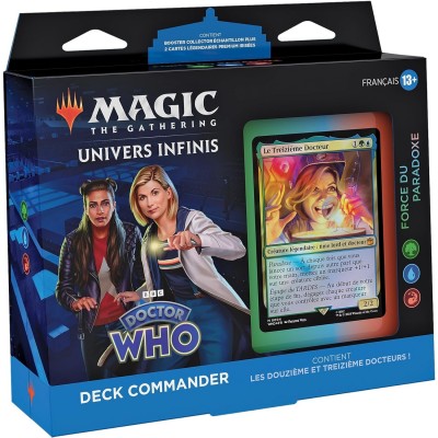 Deck Univers Infinis : Doctor Who - Commander - Force du Paradoxe