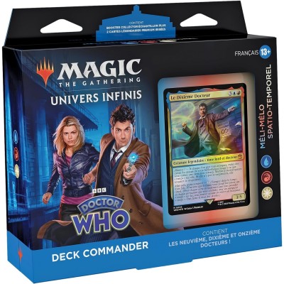 Deck Univers Infinis : Doctor Who - Commander - Méli-Mélo Spatio-Temporel