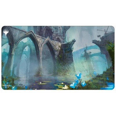 Tapis de Jeu Magic the Gathering RAVNICA REMASTERED HOUSE DIMIR WATERY GRAVE STANDARD GAMING PLAYMAT FOR MAGIC: THE GATHERING