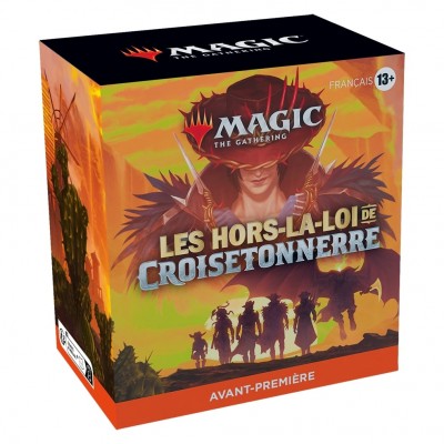 Booster Magic the Gathering Les hors-la-loi de Croisetonnerre - Pack d'Avant Première