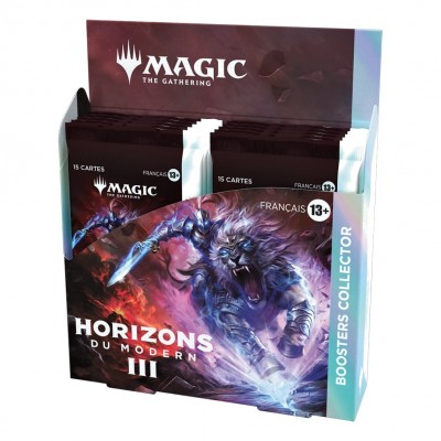 Boite de Boosters Magic the Gathering Horizons du Modern 3 - 12 Boosters Collector