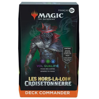 Deck Magic the Gathering Les hors-la-loi de Croisetonnerre - Commander - Vol qualifié