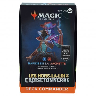 Deck Magic the Gathering Les hors-la-loi de Croisetonnerre - Commander - Rapide de la gâchette