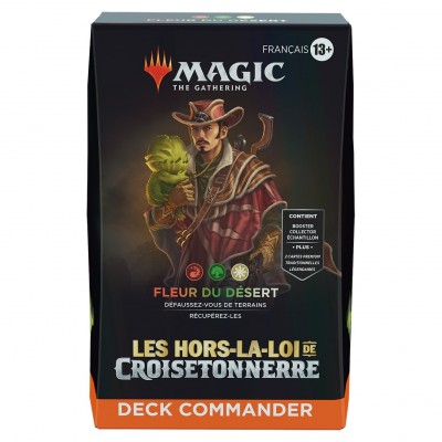 Deck Magic the Gathering Les hors-la-loi de Croisetonnerre - Commander - Fleur du désert