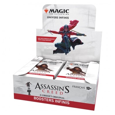 Boite de Boosters Magic the Gathering Univers Infinis : Assassin's Creed - 24 Boosters Infinis