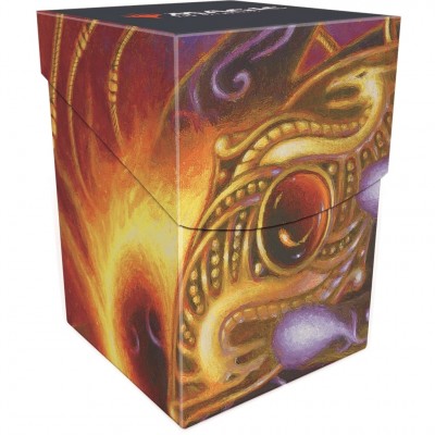 Boite de rangement illustrée Magic the Gathering Horizons du Modern 3 100+ DECK BOX - Médaillon de rubis