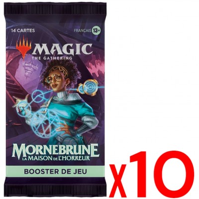 Booster Mornebrune : la Maison de l'horreur - Booster de Jeu - Lot de 10