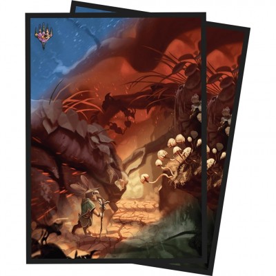 Protèges Cartes illustrées Magic the Gathering Bloomburrow  - Forêt - 100 Pochettes