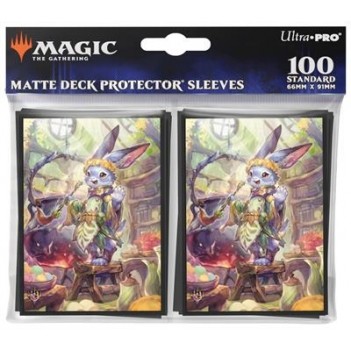 Protèges Cartes illustrées Magic the Gathering Bloomburrow  - Mme Bourdefleur - 100 Pochettes