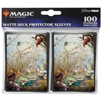 Protèges Cartes illustrées Magic the Gathering Bloomburrow  - Plaine - 100 Pochettes