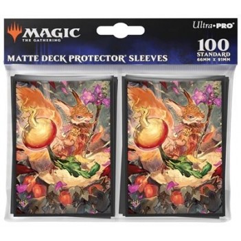 Protèges Cartes illustrées Magic the Gathering Bloomburrow  - Noisette des Floreracines - 100 Pochettes