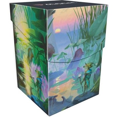 Boite de rangement illustrée Bloomburrow 100+ DECK BOX - Île