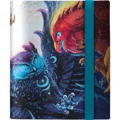 Portfolio Bloomburrow - Pro-binder A5 - Maha vs Sacredragon- 10 pages de 4 cases (160 cartes recto-verso)