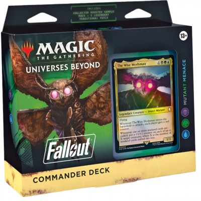 Deck Univers Infinis : Fallout - Commander - Mutant Menace EN ANGLAIS