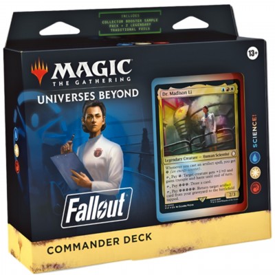 Deck Univers Infinis : Fallout - Commander - Science EN ANGLAIS