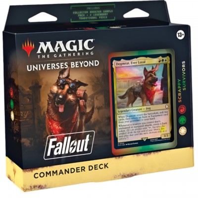 Deck Univers Infinis : Fallout - Commander - Scrappy Survivors EN ANGLAIS