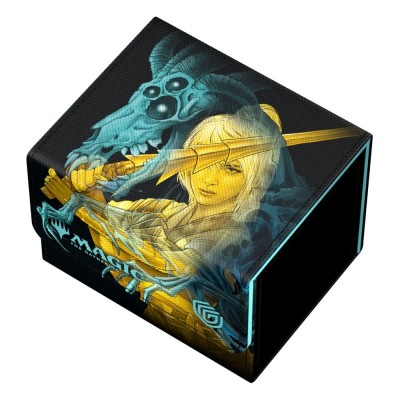 Boite de rangement illustrée Magic the Gathering Mornebrune : la Maison de l'horreur - Sidewinder 100+ Xenoskin - La Sauveteuse Vagabonde