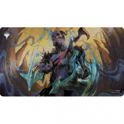 Tapis de Jeu Magic the Gathering Mornebrune : la Maison de l'horreur - PLAYMAT HOLOFOIL - Massacre au croc de boucher lI