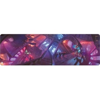 Tapis de Jeu Magic the Gathering Mornebrune : la Maison de l'horreur - Grand Playmat - 230cm x 76cm (8 personnes)