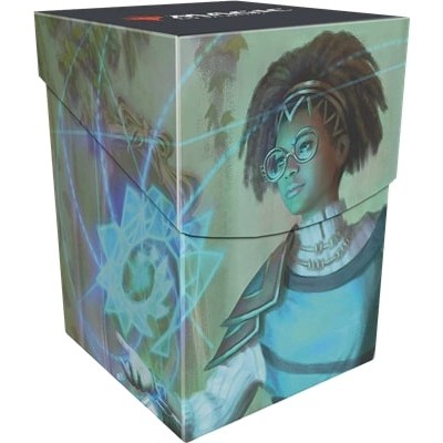 Boite de rangement illustrée Magic the Gathering Mornebrune : la Maison de l'horreur 100+ DECK BOX - Zimone, détisseuse de mystères