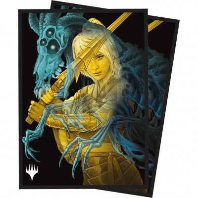 Protèges Cartes illustrées Magic the Gathering Mornebrune : la maison de l'horreur  - 100 Pochettes - La Sauveteuse Vagabonde