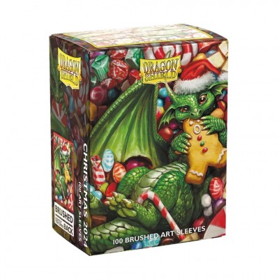 Protèges Cartes illustrées 100 Dragon Shield Art : Christmas 2024