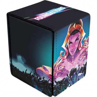 Boite de rangement illustrée Fondations de Magic the gathering - Alcove Flip Box