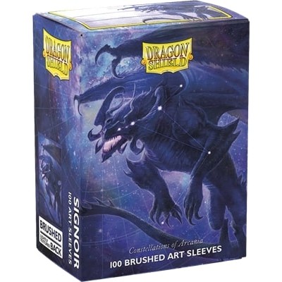 Protèges Cartes illustrées 100 BRUSH ART SLEEVES: CONSTELLATIONS: Signoir