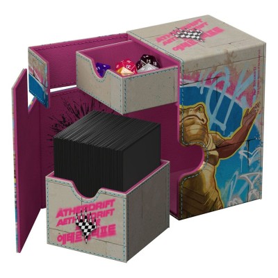 Boite de Rangement Magic the Gathering Aetherdrift - Flip'n'Tray 100+ Xenoskin - Sab-Sunen, le Luxa incarné