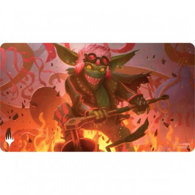 Tapis de Jeu Magic the Gathering Aetherdrift - Playmat - Passaurouge, chef des Casse-cou