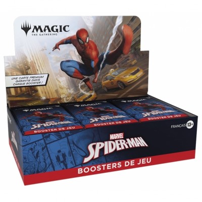 Boite de Boosters Marvel's Spider-Man - 30 Boosters de Jeu
