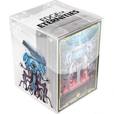 Boite de Rangement Magic the Gathering Aux portes des Eternités - Kilo, esprit de l'apogée - Boite 100 + avec sleeves