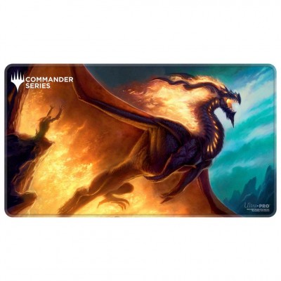 Tapis de Jeu Magic the Gathering COMMANDER SERIES - Stitched - Prossh, pillard céleste de Kher - 60cm x 34cm