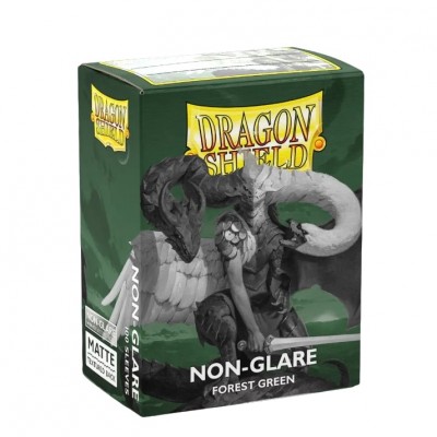 Protèges Cartes  100 Pochettes - Matte - Non-Glare - Forest Green