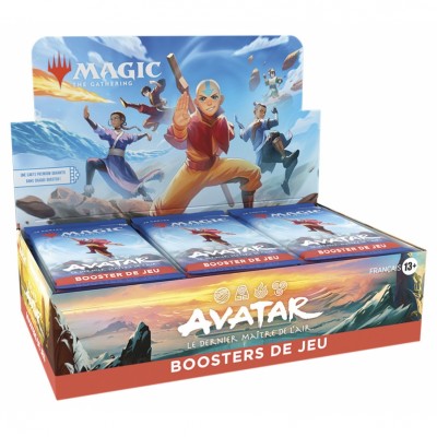 Boite de Boosters Avatar, le dernier maître de l'air - 30 Boosters de Jeu