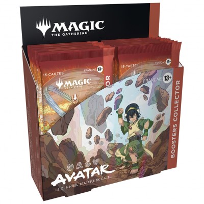 Boite de Boosters Avatar, le dernier maître de l'air - 12 Boosters Collector
